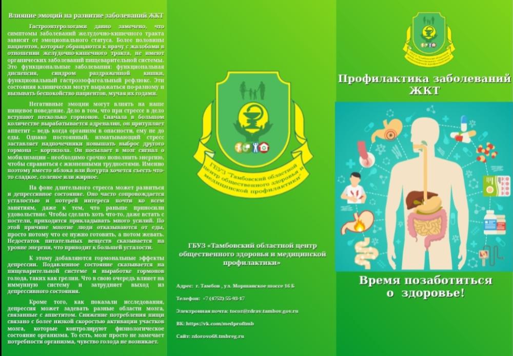 Профилактика заболеваний ЖКТ