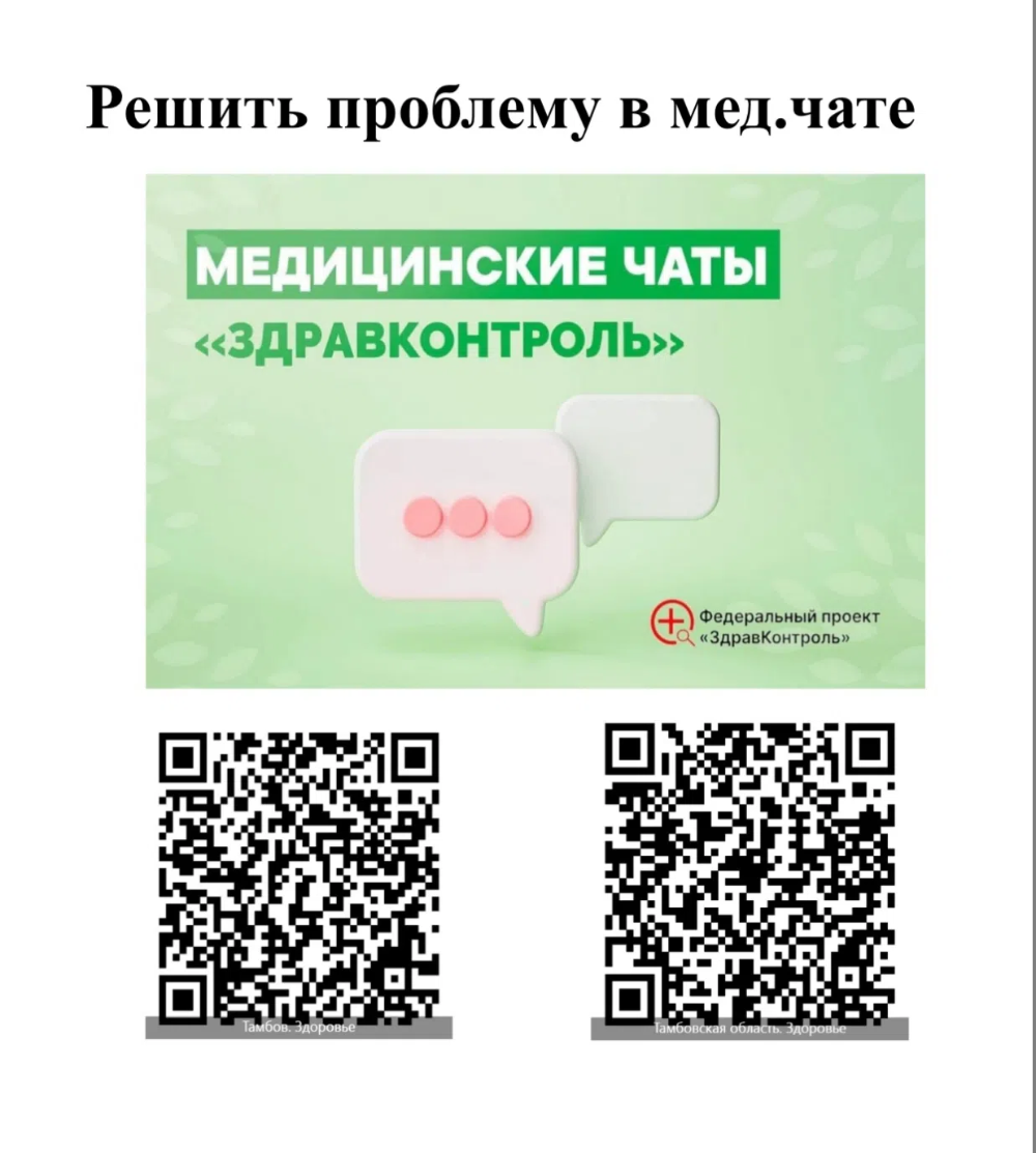 Решить проблему в мед чате