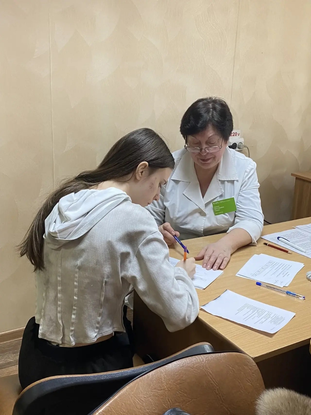 Проведение профилактических осмотров студентов ТГТУ