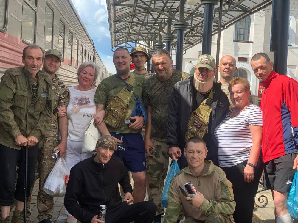 Сотрудники ТОГБУЗ «ГДП Коваля г.Тамбова» посетили санитарный поезд с ранеными бойцами СВО