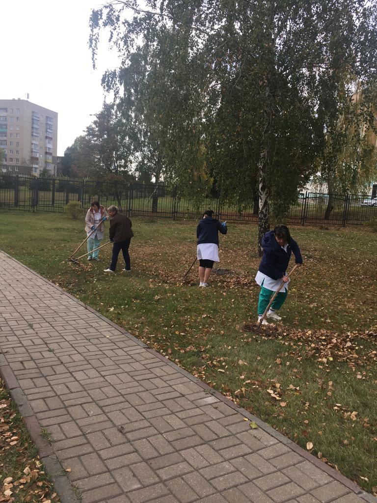 Сотрудники нашей поликлиники объединились во имя двух важных ценностей:  здоровья и чистоты - ТОГБУЗ «Городская детская поликлиника имени Валерия  Коваля г.Тамбова»